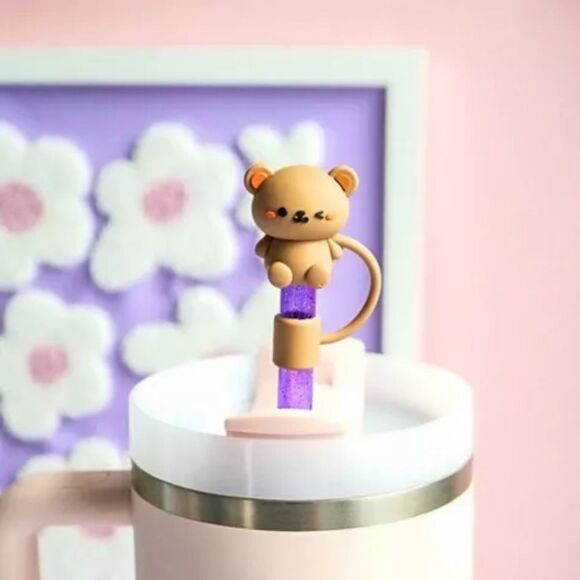 CharCharms 3 Separate 4pk Straw Topper Set - Picture 8 of 9